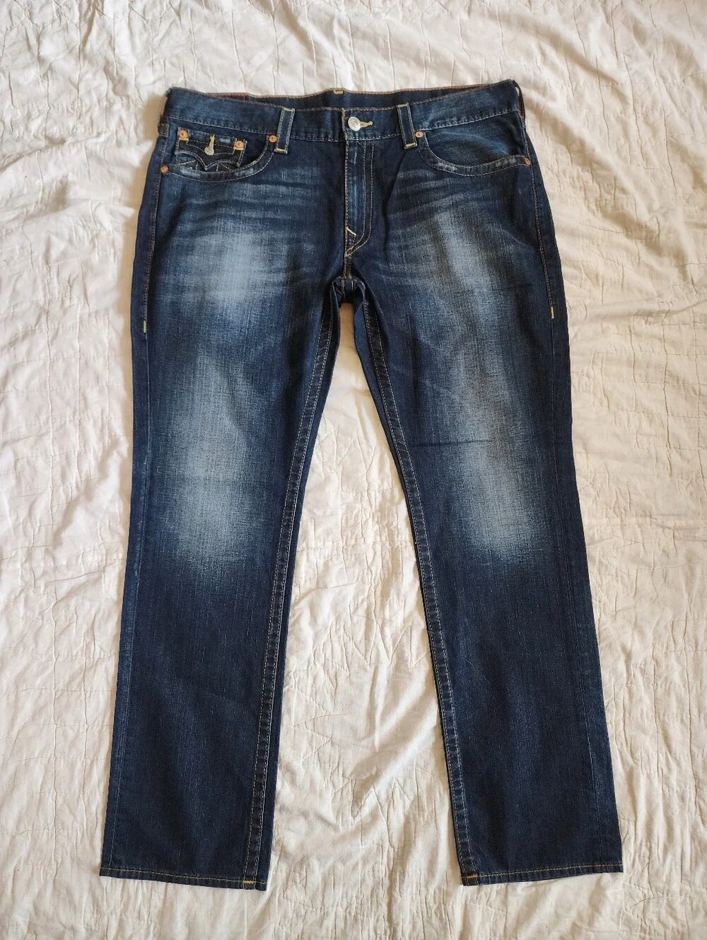 True Religion Jeans Men’s Size 40 Measurements 40×32